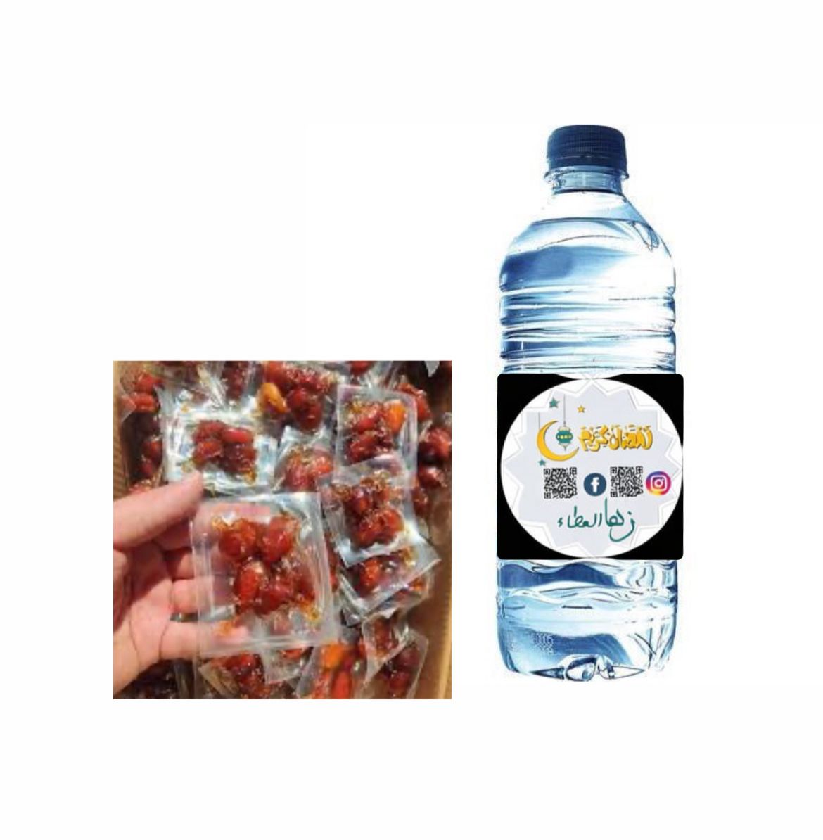 توزيع المياه والتمر خلال شهر رمضان المبارك 🌙في مركز زها الثقافي - الرصيفة