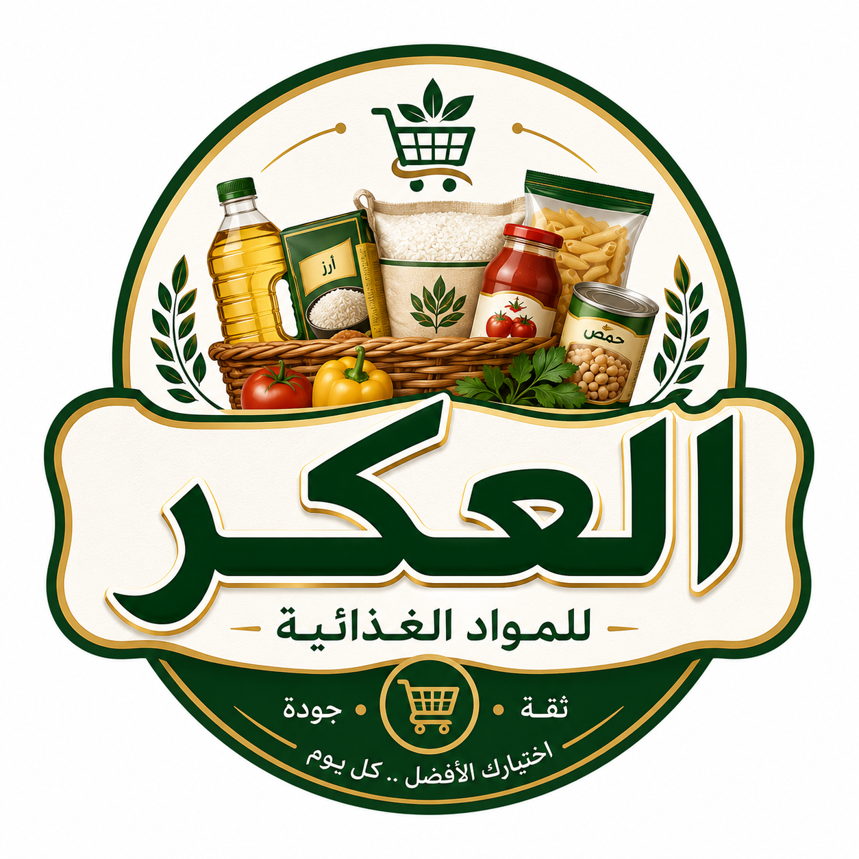 العكر لمواد الغذائية